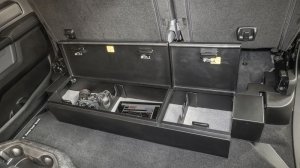 Ram 1500 Underseat Lockbox - Rear - Tuffy Products - Standard Key - Black - `19-`24